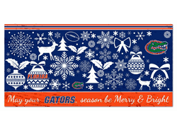 Florida Gators Merry and Bright 6x12 Sign