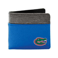 Florida Gators Pebble BiFold Wallet ROYL
