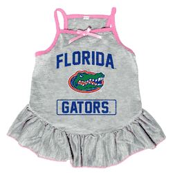Florida Gators Pet Dress Grey Type Small