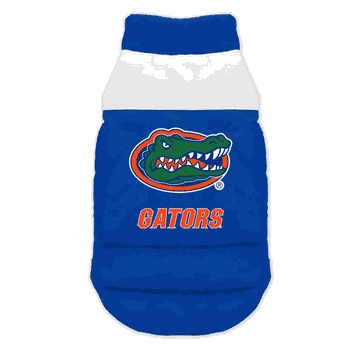 Florida Gators Pet Parka Puff Vest Extra Small