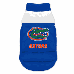 Florida Gators Pet Parka Puff Vest Small