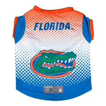 Florida Gators Pet Performance Tee Shirt Xtra Small