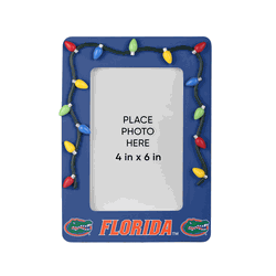 Florida Gators Picture Frame with Holiday Lights