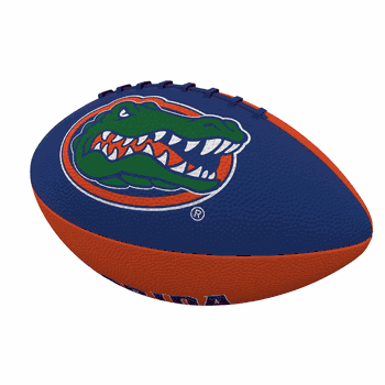 Florida Gators Pinwheel Logo Junior Size Rubber Football