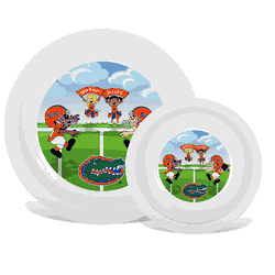 Florida Gators Plate & Bowl Set