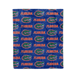 Florida Gators Plush Throw 50x60