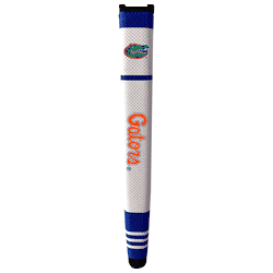 Florida Gators Putter Grip (White with colored stripes)