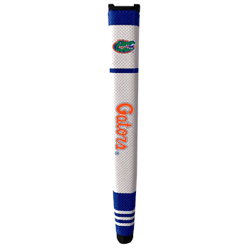 Florida Gators Putter Grip (White with colored stripes)