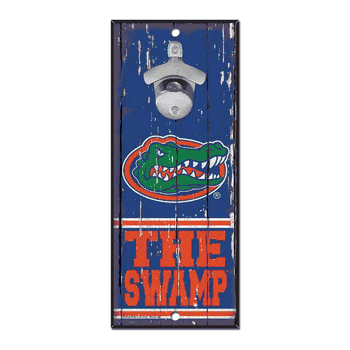Florida Gators Sign Wood 5x11 Bottle Opener