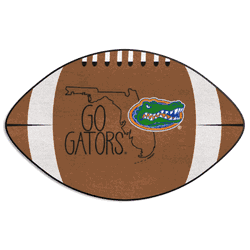 Florida Gators Southern Style Football Rug - 20.5in. x 32.5in.