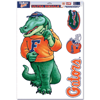 Florida Gators Ultra Decal 11in x 17in Mascot
