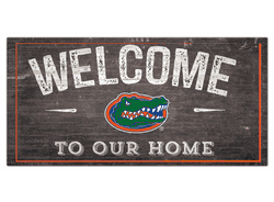 Florida Gators Welcome Distressed 6 x 12