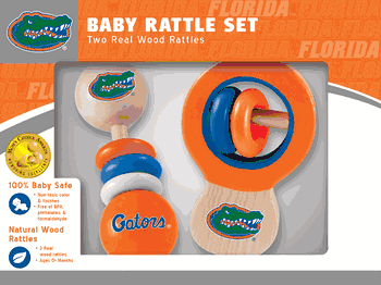 Florida Gators Wood Rattle Set