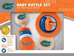Florida Gators Wood Rattle Set