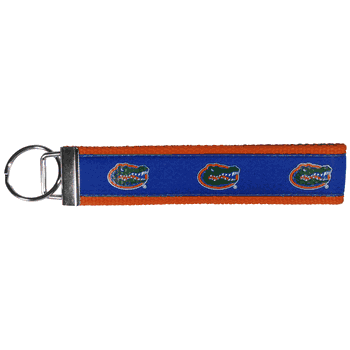 Florida Gators Woven Wristlet Key Chain
