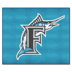 Florida Marlins Tailgater Rug - 5ft. x 6ft. - Retro Collection