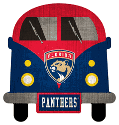 Florida Panthers 12" Team Bus Sign