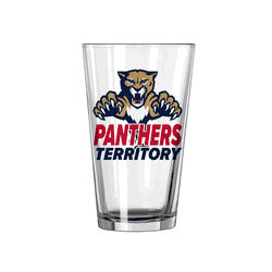 Florida Panthers 16oz Slogan Pint Glass