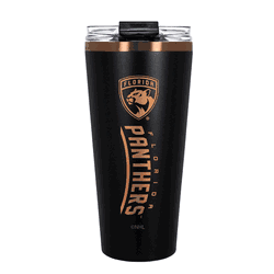 Florida Panthers 32oz Black and Copper Big Slim with Straw