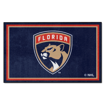 Florida Panthers 4ft. x 6ft. Plush Area Rug