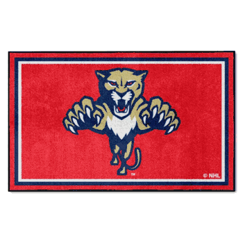 Florida Panthers 4ft. x 6ft. Plush Area Rug