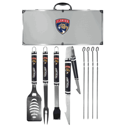 Florida Panthers 8 pc Logo BBQ Set