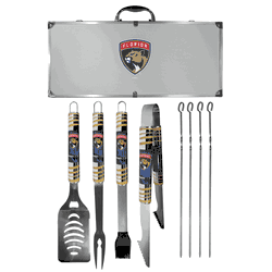 Florida Panthers 8 pc Tailgater BBQ Set