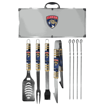 Florida Panthers 8 pc Tailgater BBQ Set