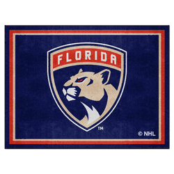 Florida Panthers 8ft. x 10 ft. Plush Area Rug