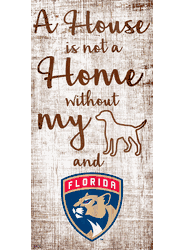 Florida Panthers A House is not a Home Sign