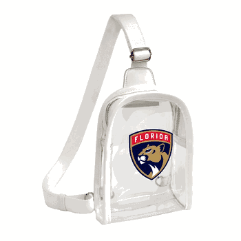 Florida Panthers Clear Mini Sling Stadium Bag