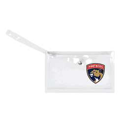 Florida Panthers Clear Ticket Wristlet
