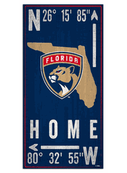 Florida Panthers Coordinate 6x12 Sign