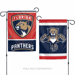 Florida Panthers Flag 12x18 Garden Style 2 Sided