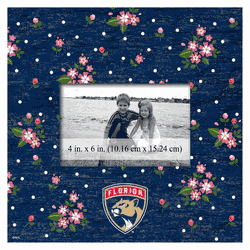 Florida Panthers Floral 10x10 Frame