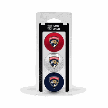 Florida Panthers Golf Balls - 3 Pack