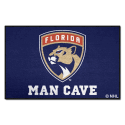 Florida Panthers Man Cave Starter Mat Accent Rug - 19in. x 30in.
