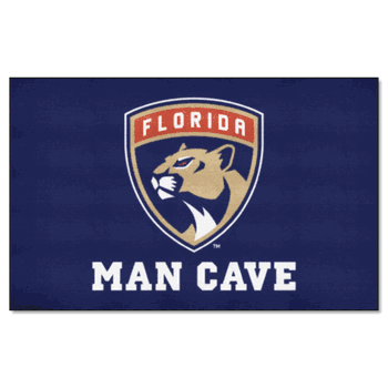 Florida Panthers Man Cave Ulti-Mat Rug - 5ft. x 8ft.