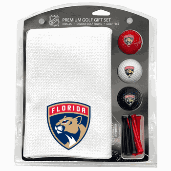Florida Panthers Microfiber Towel Gift Set - 16 x 40 (White)