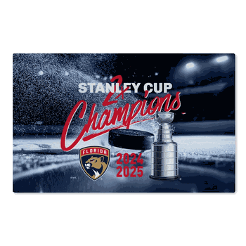 Florida Panthers NHL Champion Washable Rug 20x32 inches