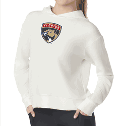 Florida Panthers NHL Kadi Waffle Hoodie Coconut Cream XXL