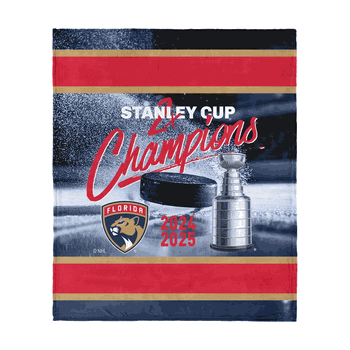 Florida Panthers NHL Multiply Silk Touch Throw Blanket 50x60 inches