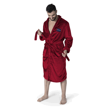 Florida Panthers NHL Red Champs Silk Touch Robe L/XL