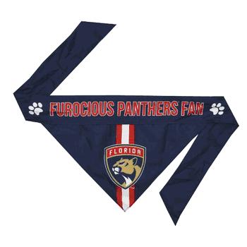 Florida Panthers Pet Bandana Small