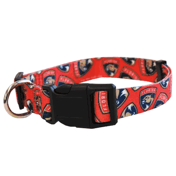 Florida Panthers Pet Team Collar Large