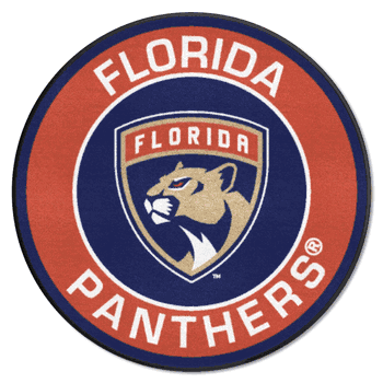 Florida Panthers Roundel Rug - 27in. Diameter