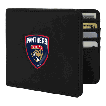 Florida Panthers Shield Wallet - Black