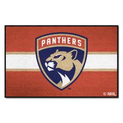 Florida Panthers Starter Mat Accent Rug - 19in. x 30in. Uniform Alternate Design