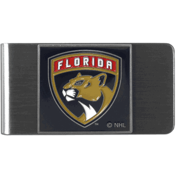 Florida Panthers Steel Money Clip