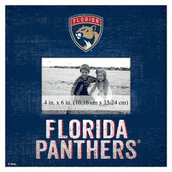 Florida Panthers Team Name 10"x10" Frame  Sign